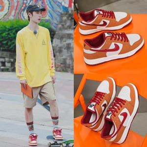 王一博同款aj1女鞋正版官网低帮空军一号情侣aj男鞋休闲运动板鞋