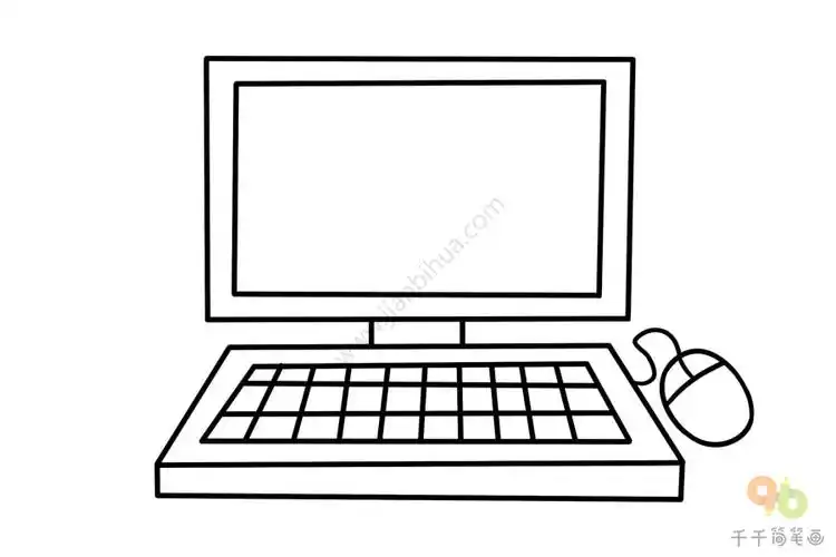 电脑简笔画画法