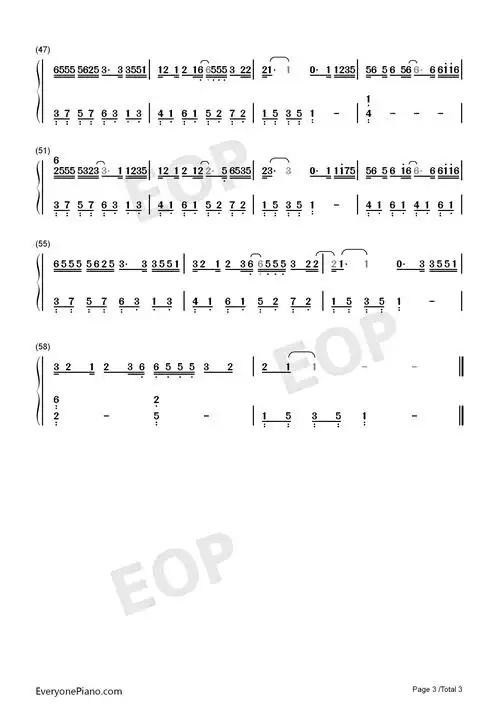 伪装的很简单强悍坦然听天由命般的在路口故意走散抖音热歌双手简谱