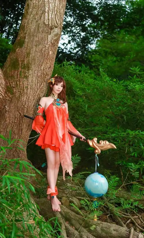 王者荣耀大乔cos原皮沧海之曜浅