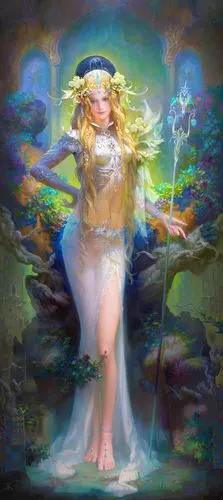 精灵_游戏原画/概念设定_喜欢画画的鱼 - 绘画圈