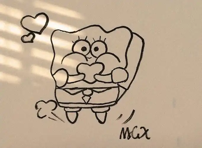 海绵宝宝简笔画教程