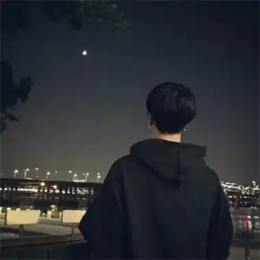 好看的伤感背影男生头像图片合集 男生看风景背影帅气头像大全_男生