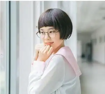 女生短发发型图片 学生 中学生(女中学生短发发型15岁)-天晟网