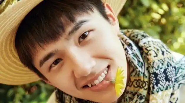 刘昊然的虎牙也是比较明显的,歪着头看着你笑的时候,真是让人没有抵抗