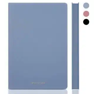 莫兰迪色系皮面笔记本子22292蓝色 *6件 94