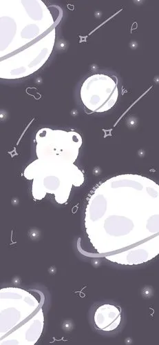 锁屏壁纸 聊天背景图小熊系列