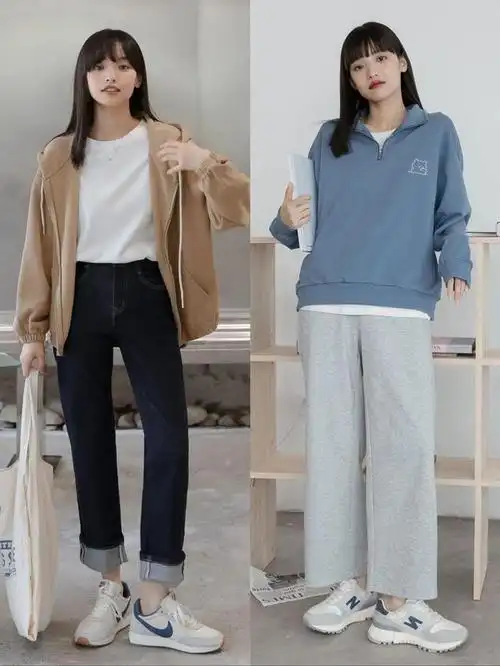 秋季流行的卫衣不会穿?16套不重复的穿搭示范,上身太有气质了