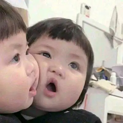 情侣头像萌娃一男一女 高清好看的可爱小孩情侣头像一男一女