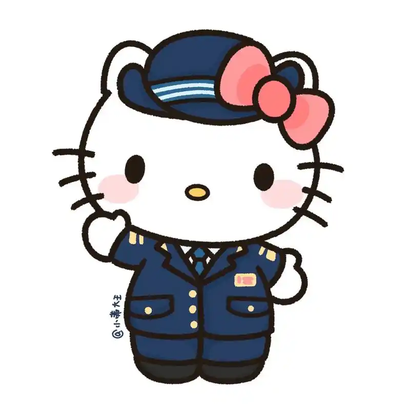 hello kitty职业头像.#kitty猫头像 #三丽鸥 - 抖音