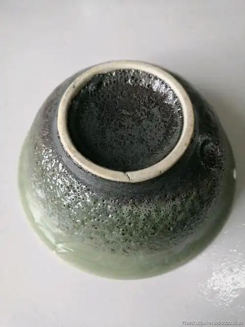 橘皮釉老碗