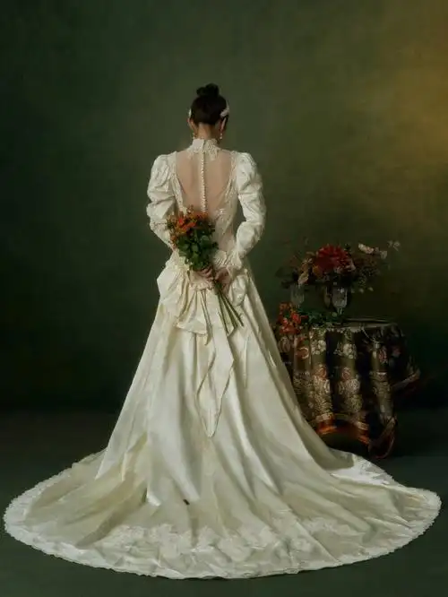 背影绝绝子呀备婚必选的油画风婚纱照60