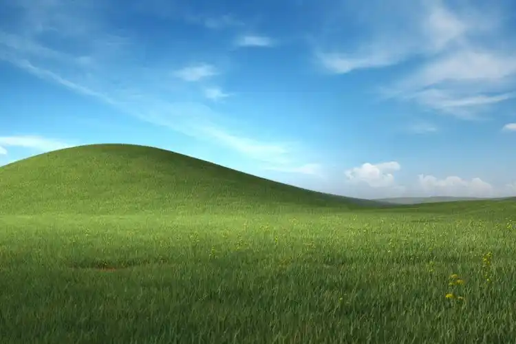 微软翻新了 windows xp 的经典 bliss 壁纸,但这次是渲染出来的 - it