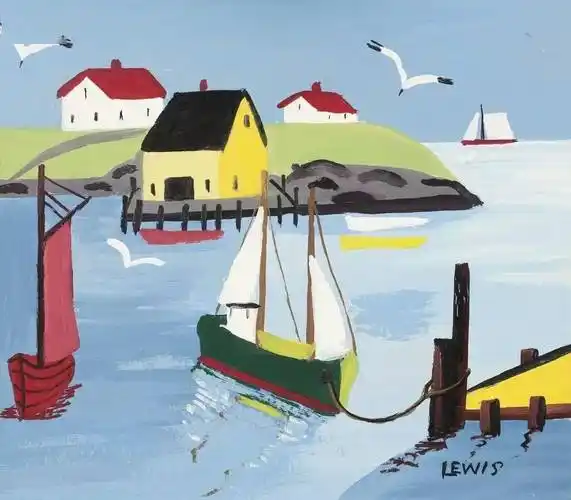 特别画廊|心中有色彩,眼中有风景,所以才笔下有绚烂_莫娣_刘易斯_什么