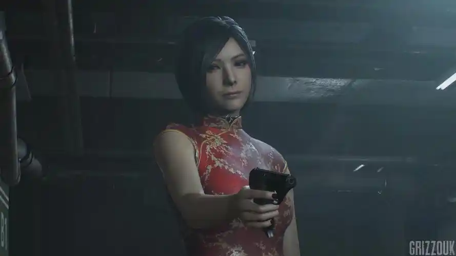 生化危机2重制版艾达王中式红色旗袍