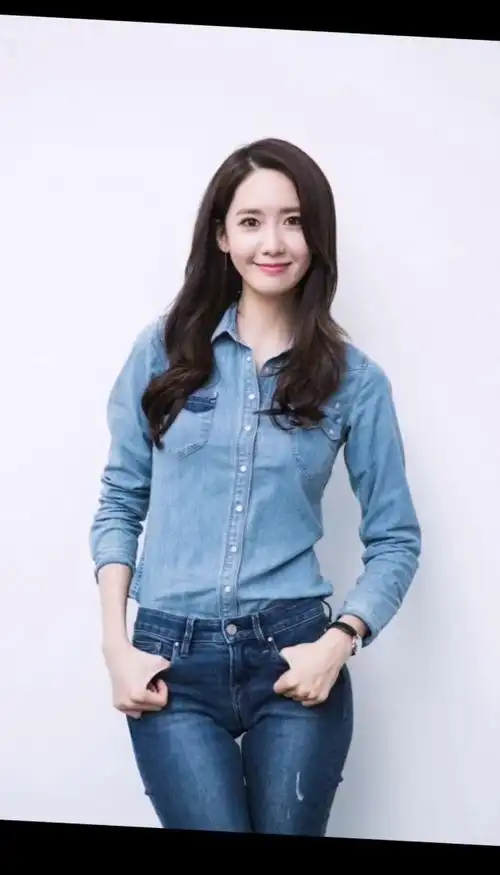 林允儿牛仔裤合集,爱穿牛仔裤的允儿呀90