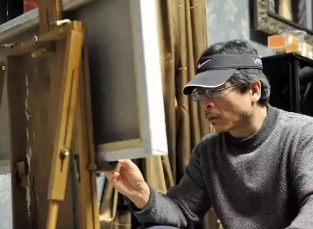 逼真而又非真超写实画家冷军的作品