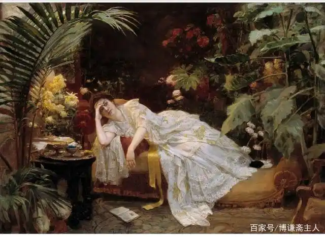 一组经典的西方人物油画作品欣赏(图)