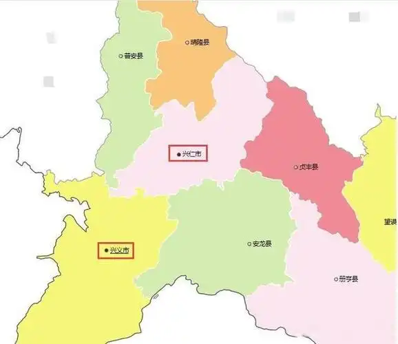 黔西南州地广人密地广人稀的县市分别是谁