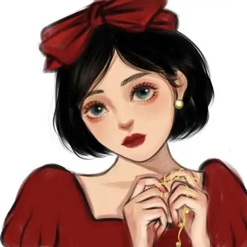 分享一组新年在逃公主头像