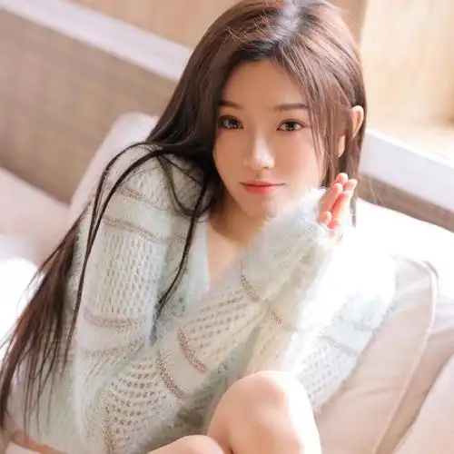 长发飘飘美女头像