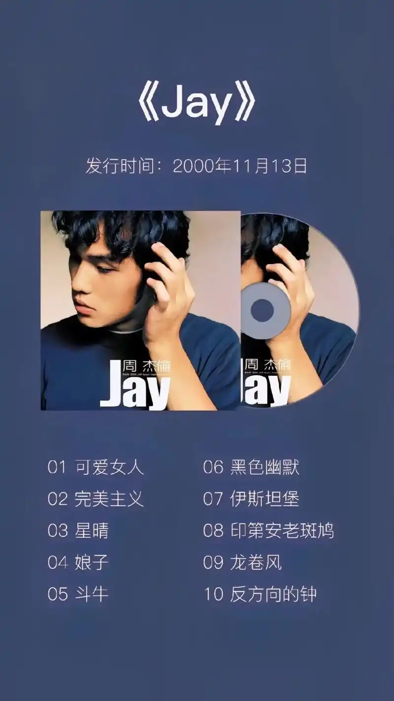 周杰伦所有专辑77单曲.