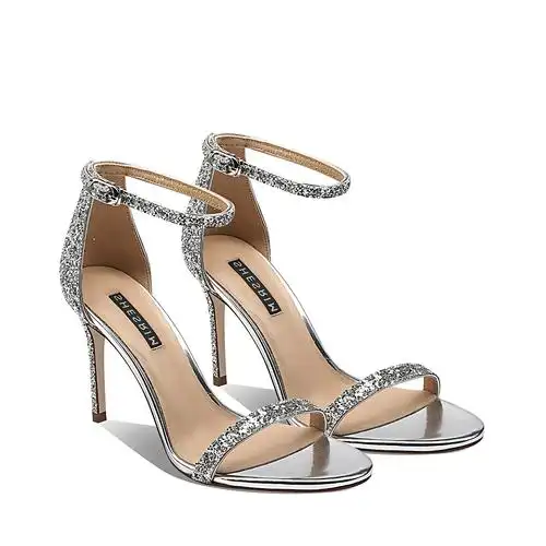 明星同款2020夏季新款一字高跟凉鞋时装凉鞋