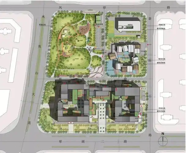 ar精选始于自然归于人文铜陵西湖新区南片区综合邻里中心cpc建筑设计