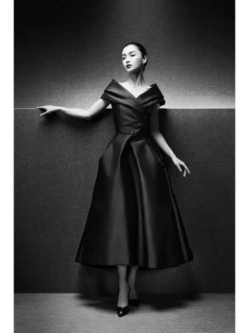 angelababy演绎dior1957春夏高级订制系列