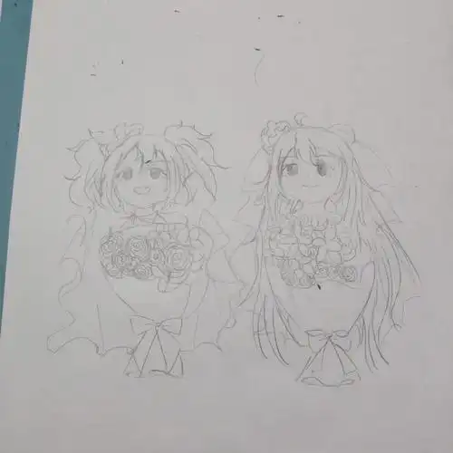 神户盐和松坂砂糖的婚纱图