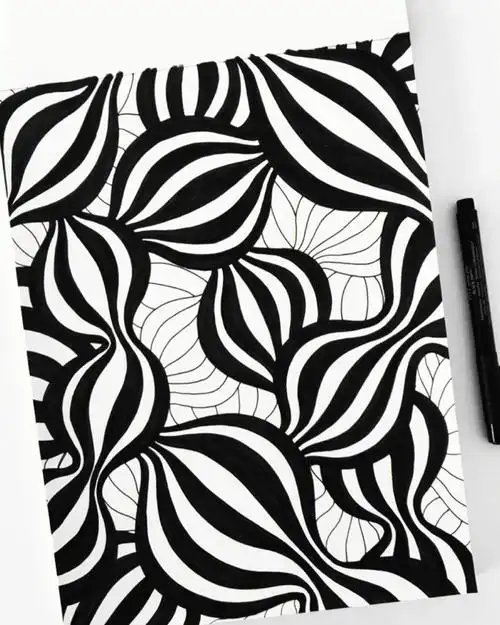 手绘肌理素材基础练习参考