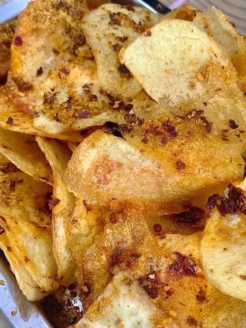 刘文祥炸土豆片人类高幸福感美食