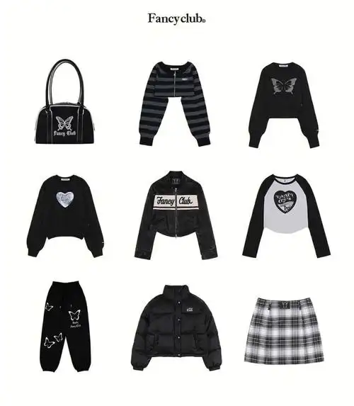 韩国潮牌fancyclub秋冬新款日常分享
