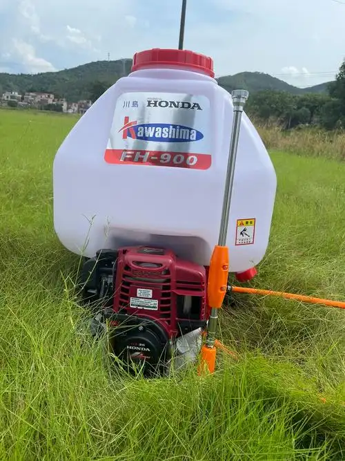 本田动力高压喷雾打药机汽油农用果树四冲程背负式消毒喷雾器水田