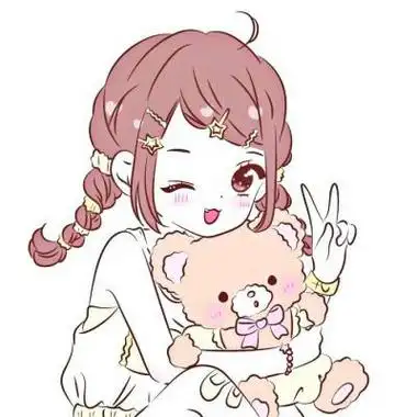 qq头像动漫女生可爱呆萌图片_女生动漫头像_头像屋