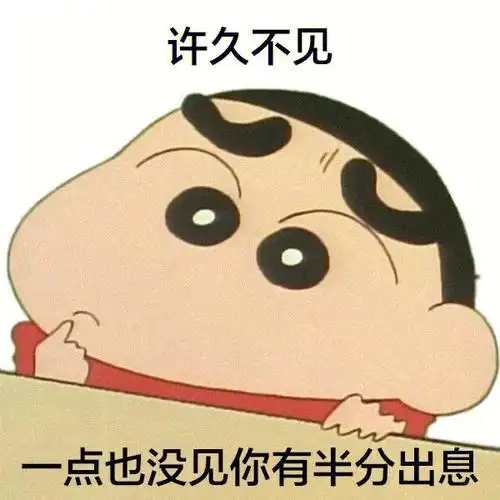 蜡笔小新贱贱的表情包