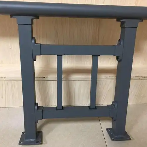 工厂直销建筑铝合金型材 铝型材栏杆 扶手护栏 防护栏铝型材铝材