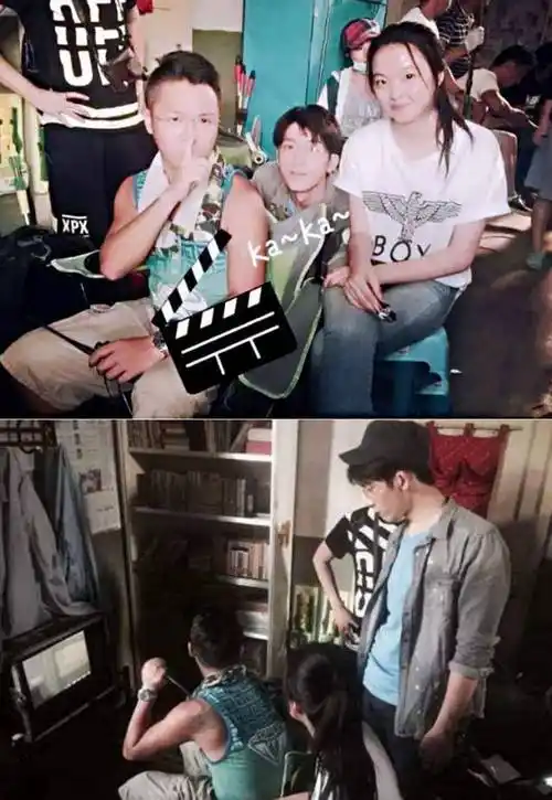 连拍个课堂作业,都有井宝全力以赴的帮忙:有父母带着井柏然这个大惊喜