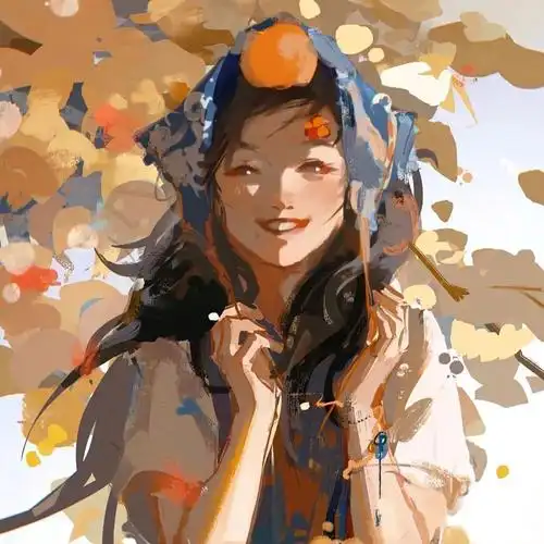 油画手绘风女生头像 - 知乎