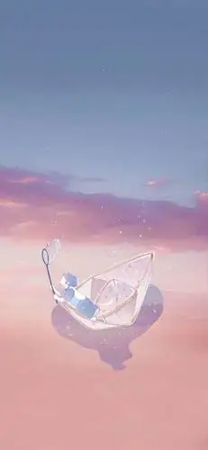 「梦幻粉色壁纸」——插画