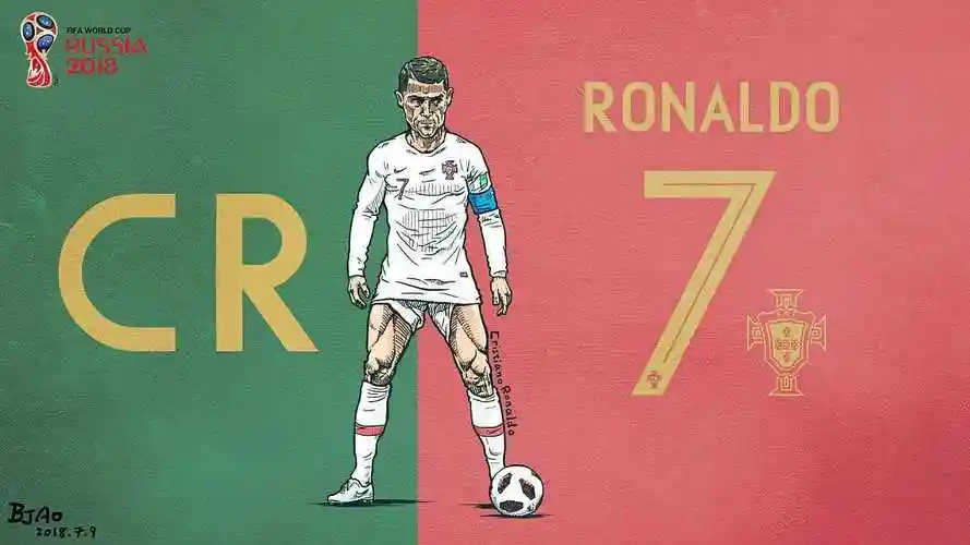 2018年俄罗斯世界杯球星c罗纳尔多