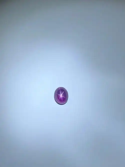 紫色星光蓝宝石