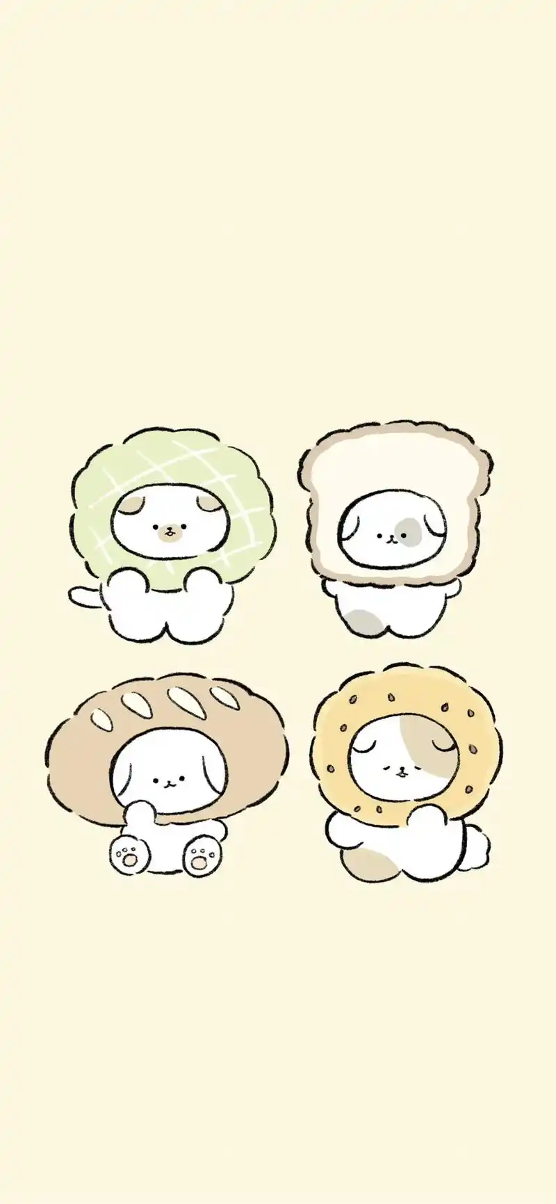 可爱小动物手绘 ins:coto_mof - 抖音