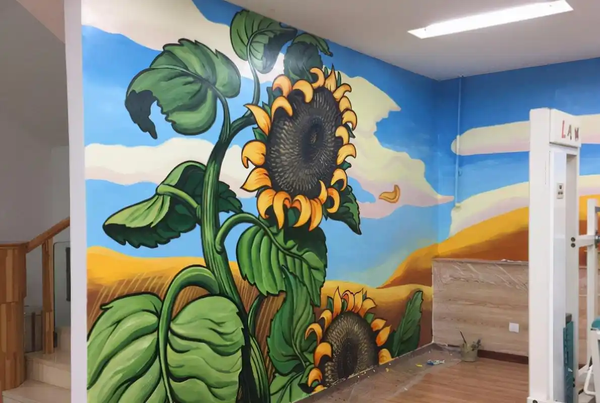 画手绘墙的步骤是什么?简单"三步曲",让你轻松上手