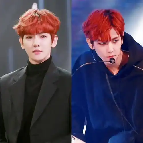 边伯贤#年末时同一天的舞台与红毯造型 拨弦反差感的神