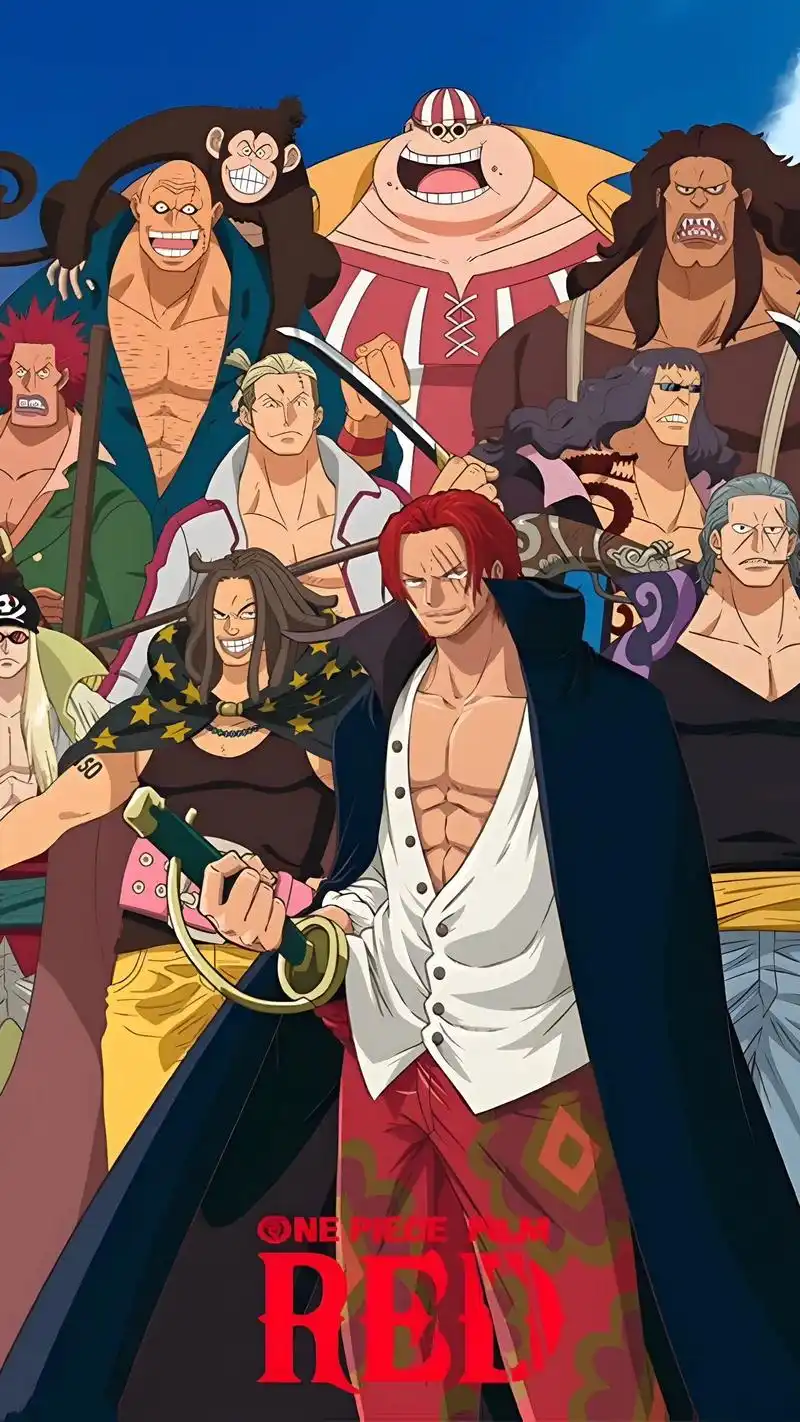 海贼王超清壁纸  红发海贼团 #海贼王 #海贼迷 #海贼王此 - 抖音