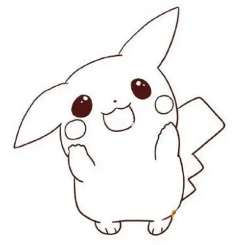 呆萌可爱动漫简笔画可爱