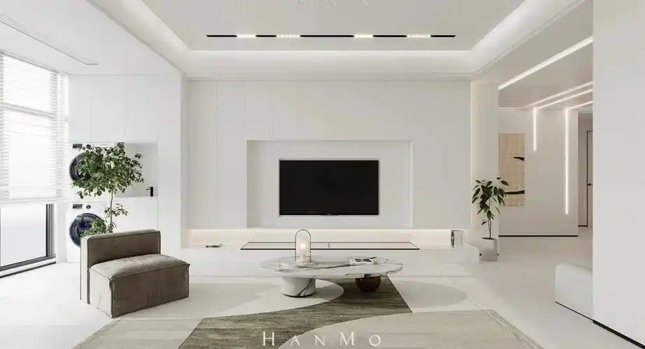 极简风白色装修