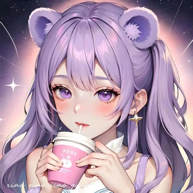 "是哪个妹妹说紫色很有韵味?"闺蜜头像