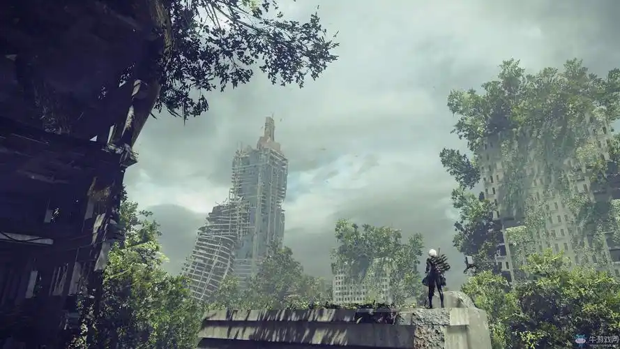 《尼尔:机械纪元》最新游戏截图 风景美如画